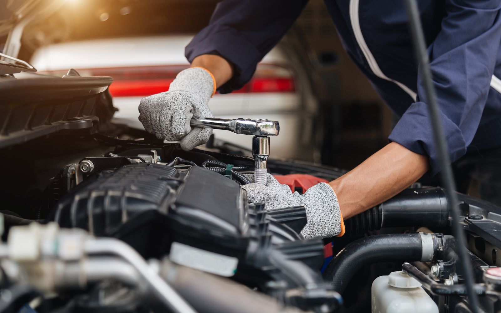 Auto Repair business at work