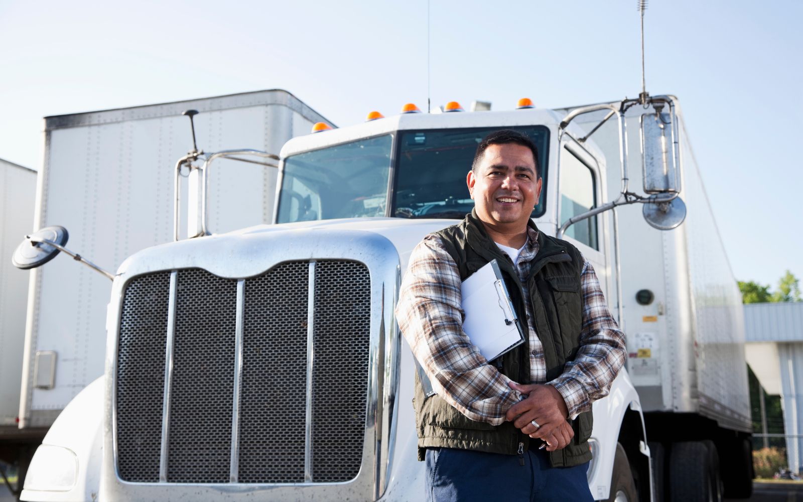 Trucking & Logistics business at work